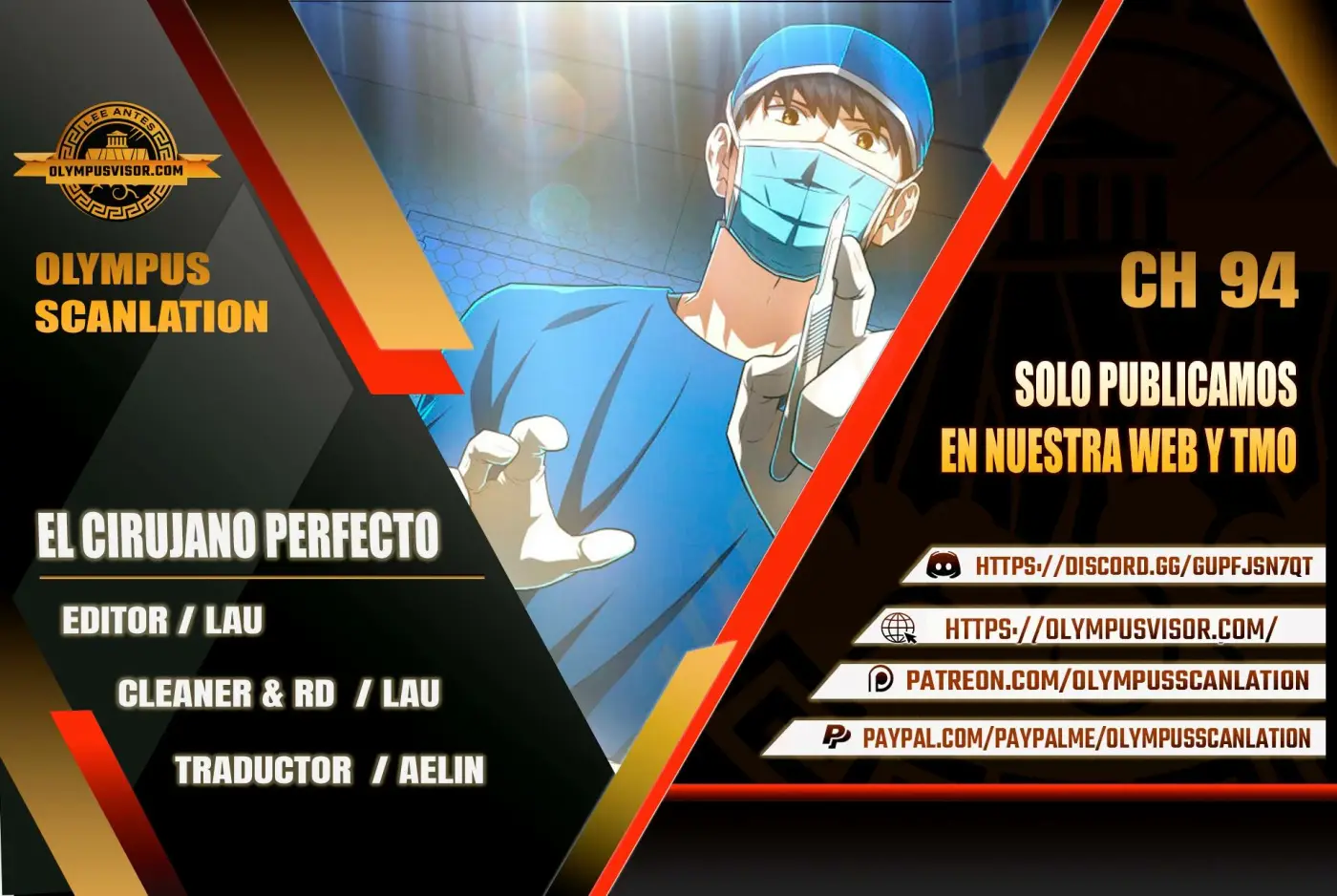 El cirujano perfecto capítulo 94, página 1