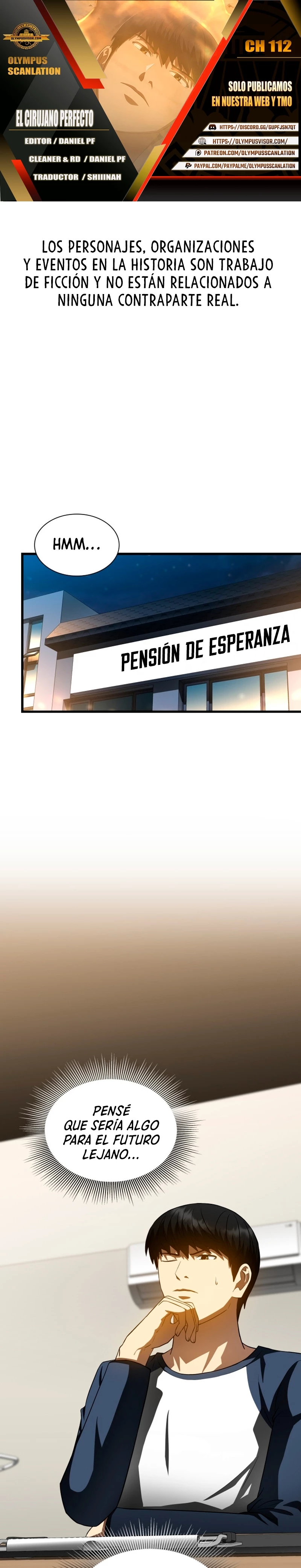 El cirujano perfecto capítulo 112, página 1