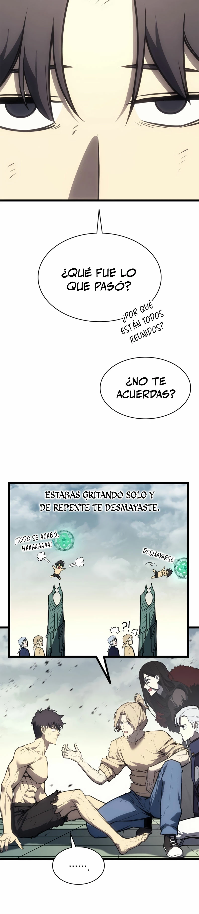 El regreso del héroe de clase: Desastre capítulo 95, página 34