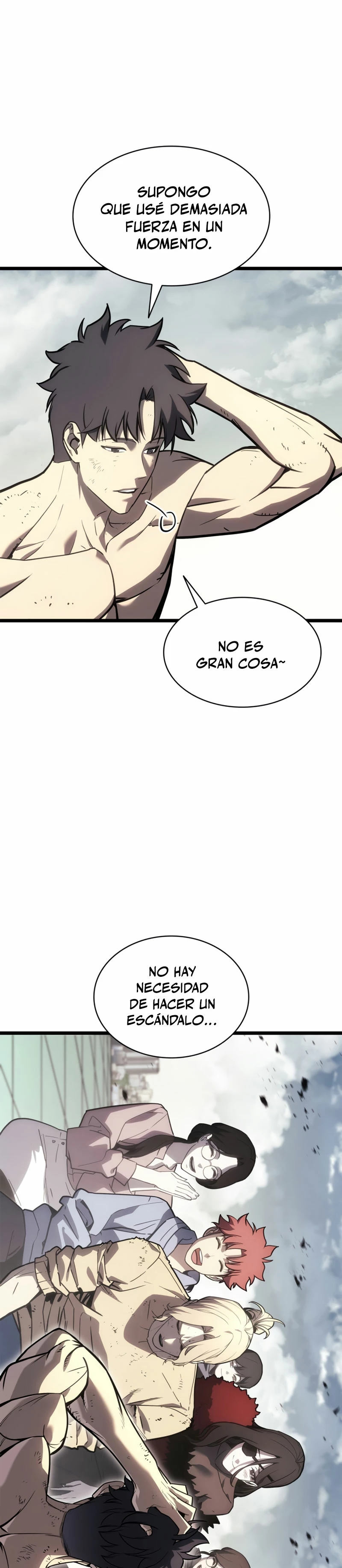 El regreso del héroe de clase: Desastre capítulo 95, página 35