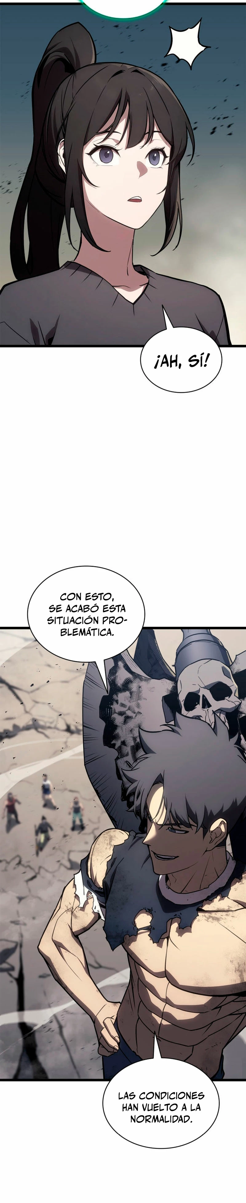 El regreso del héroe de clase: Desastre capítulo 101, página 44
