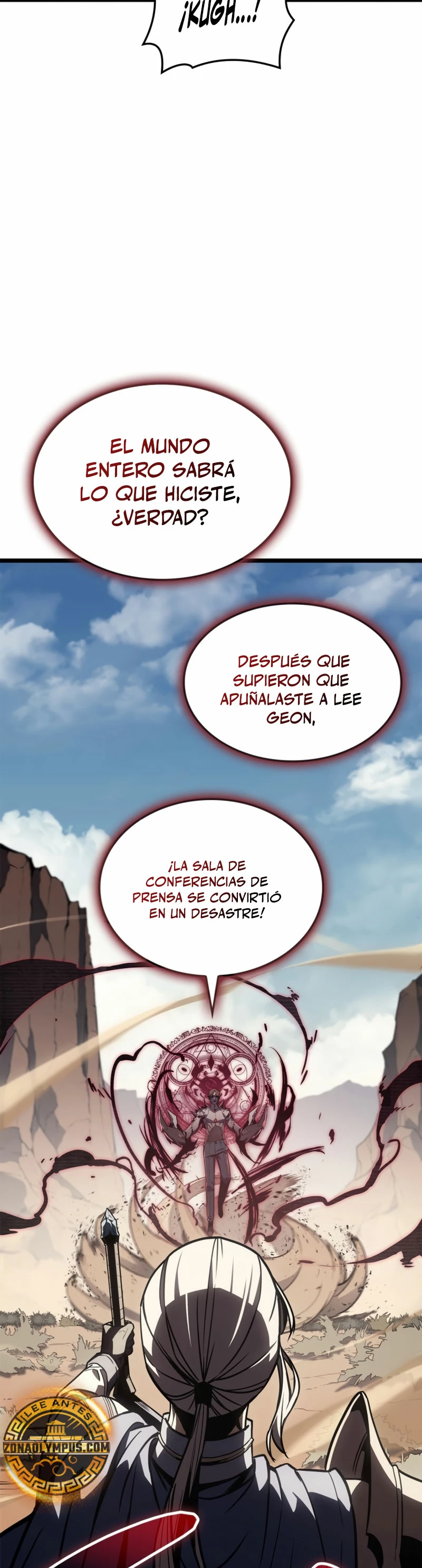 El regreso del héroe de clase: Desastre capítulo 105, página 42
