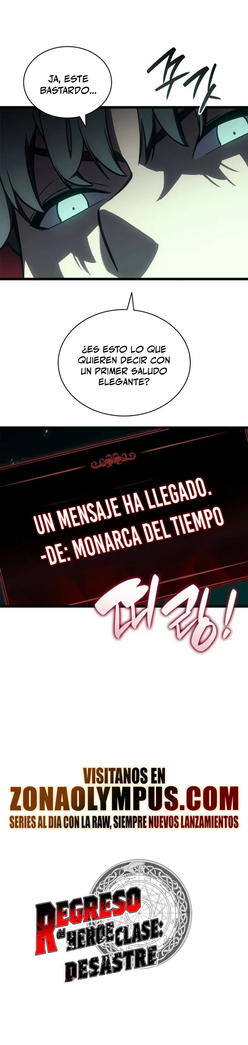 El regreso del héroe de clase: Desastre capítulo 110, página 47