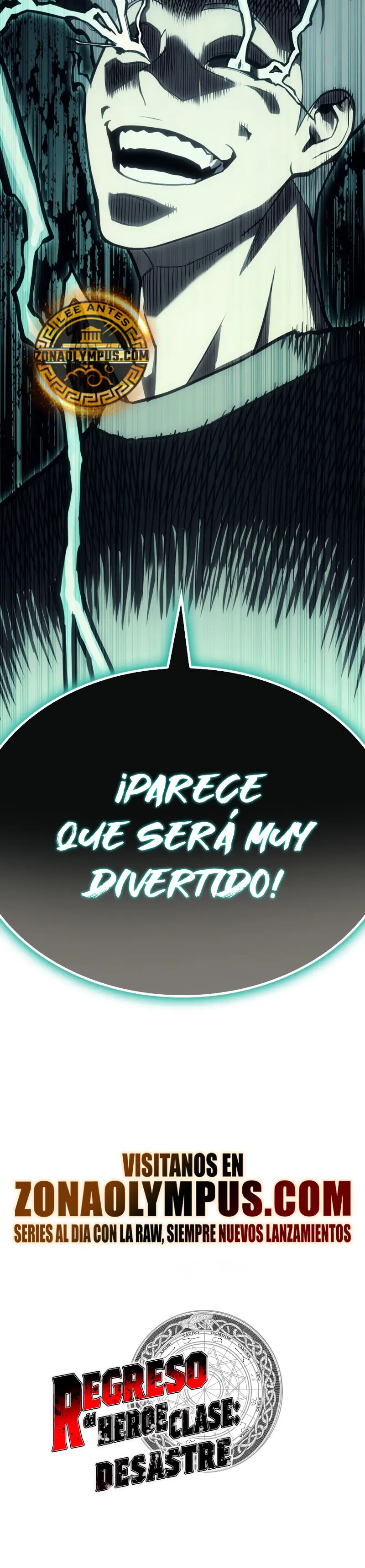 El regreso del héroe de clase: Desastre capítulo 111, página 47