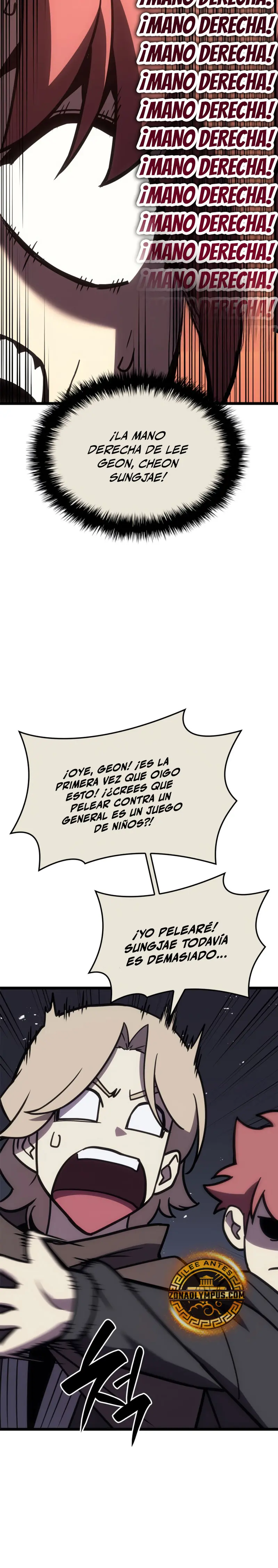 El regreso del héroe de clase: Desastre capítulo 112, página 22
