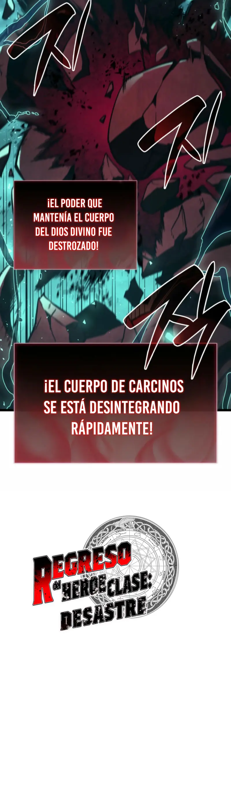 El regreso del héroe de clase: Desastre capítulo 115, página 47