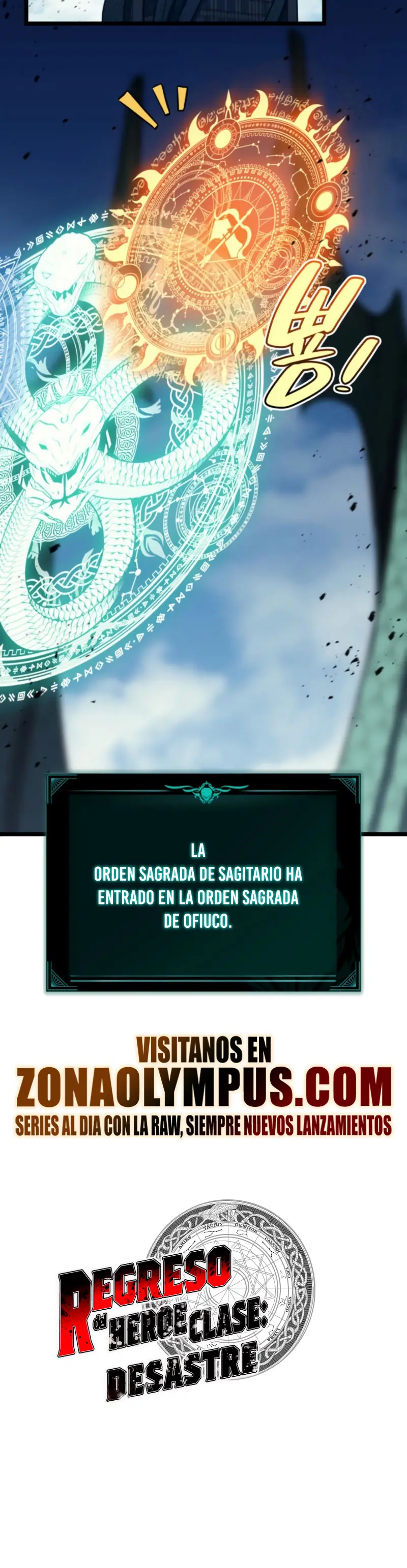 El regreso del héroe de clase: Desastre capítulo 119, página 44
