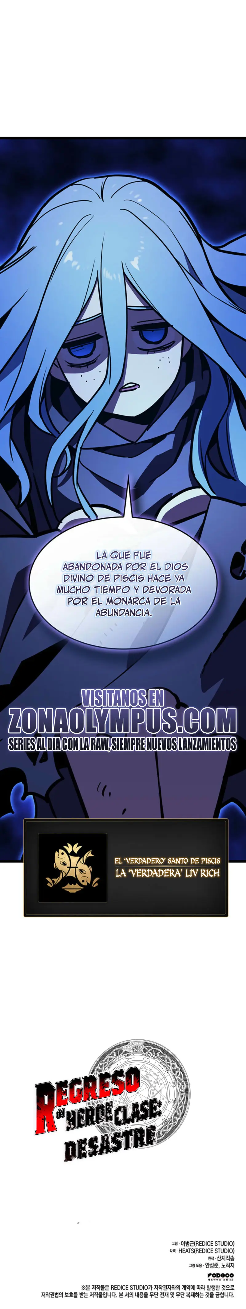 El regreso del héroe de clase: Desastre capítulo 140, página 45
