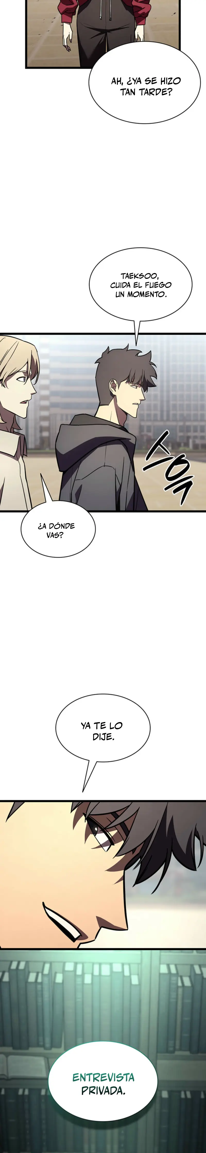El regreso del héroe de clase: Desastre capítulo 141, página 37