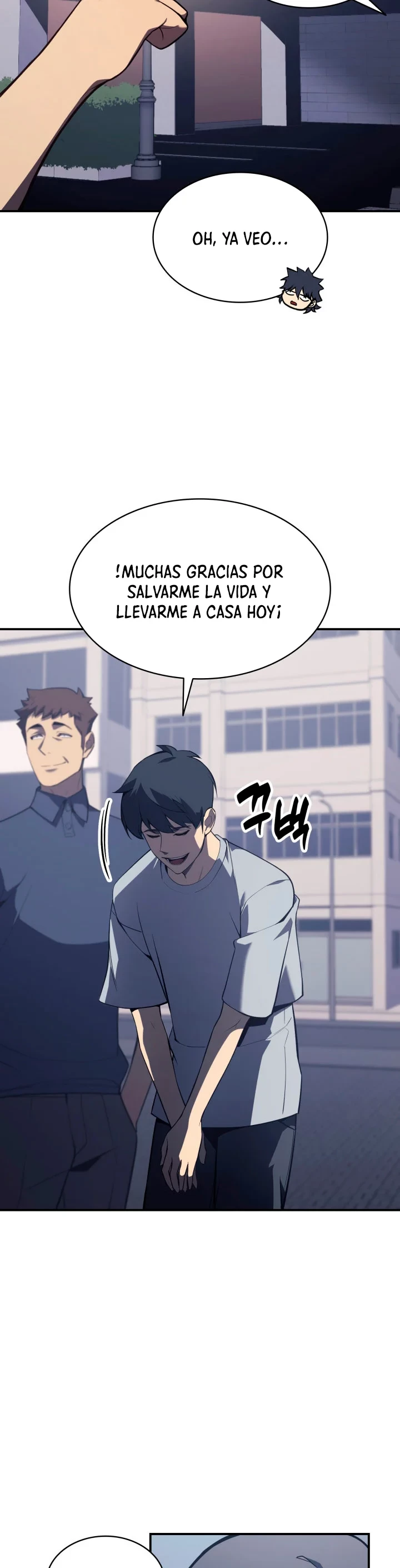 El regreso del héroe de clase: Desastre capítulo 5, página 4