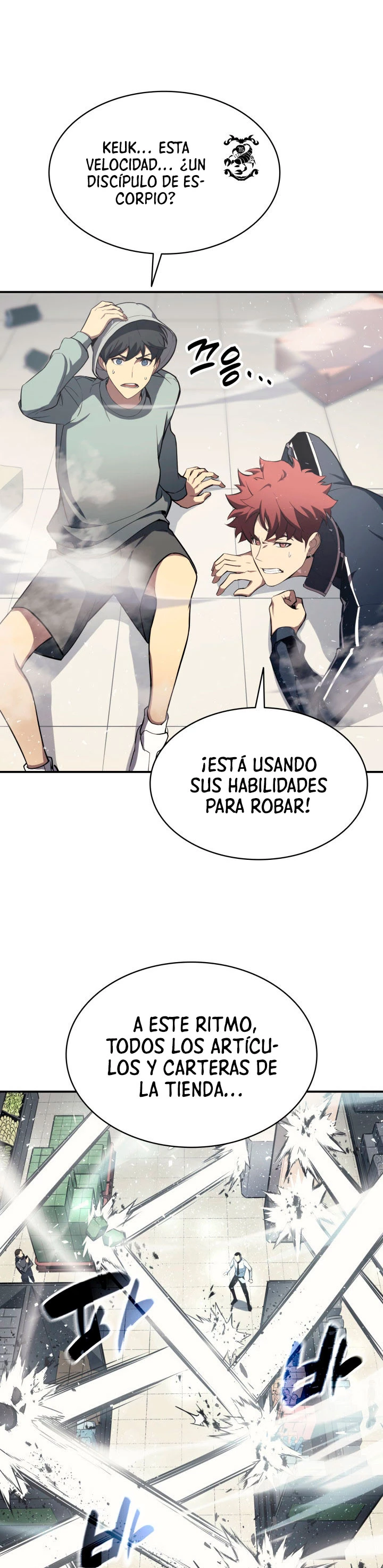 El regreso del héroe de clase: Desastre capítulo 6, página 41