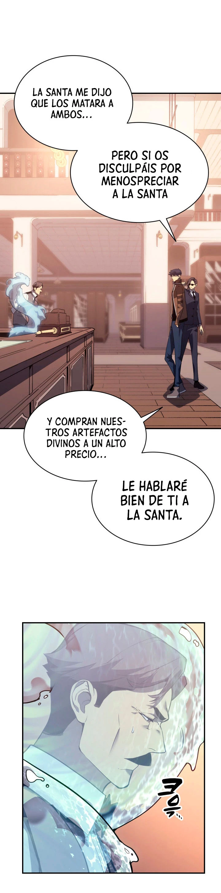 El regreso del héroe de clase: Desastre capítulo 15, página 35