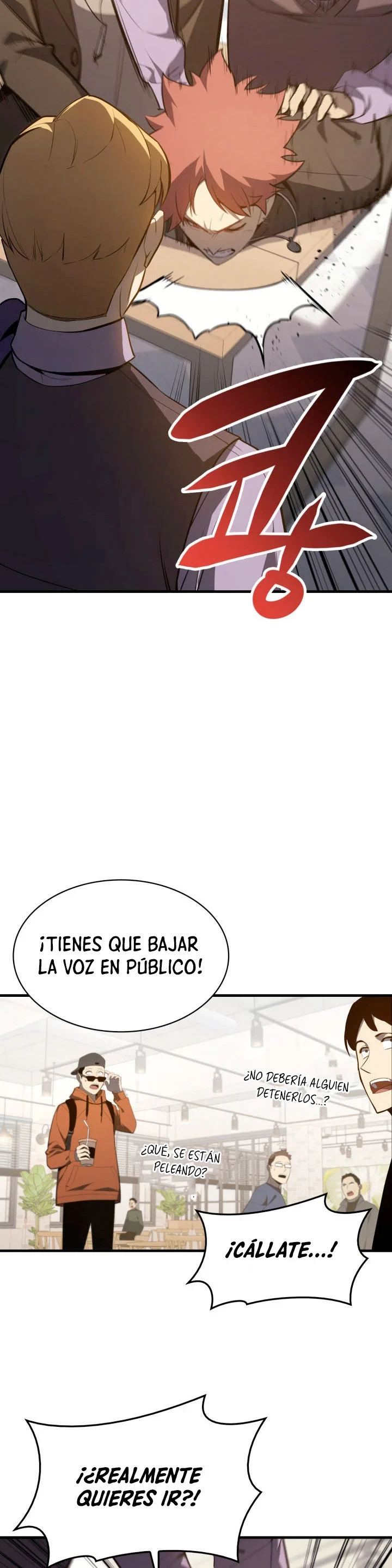 El regreso del héroe de clase: Desastre capítulo 24, página 35