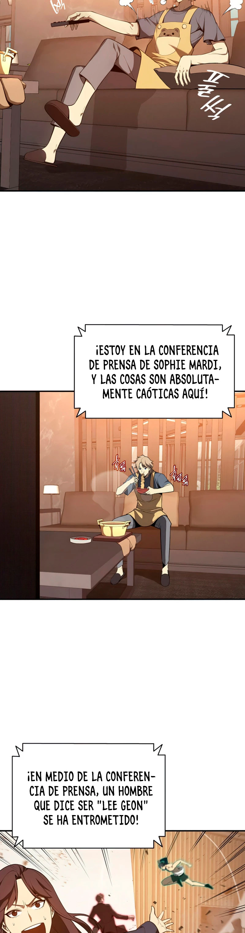 El regreso del héroe de clase: Desastre capítulo 29, página 3