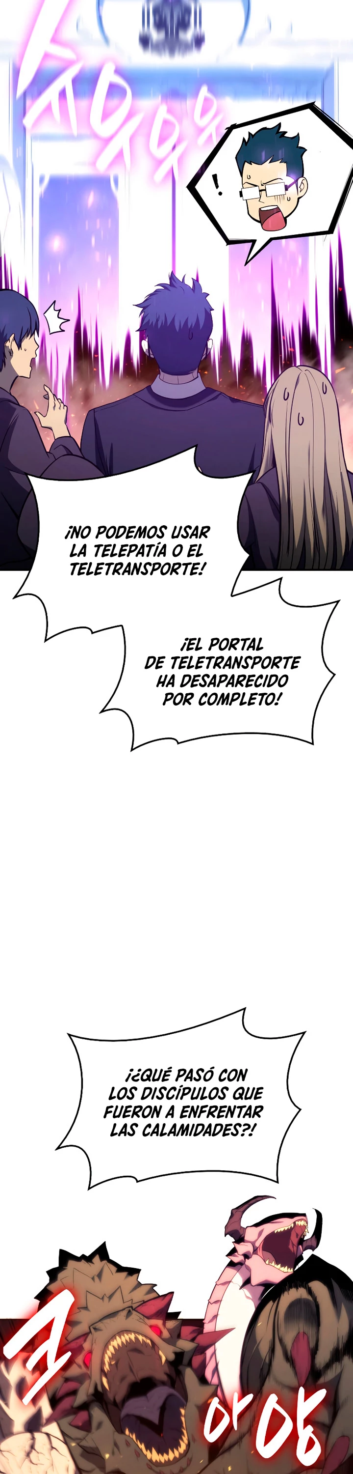 El regreso del héroe de clase: Desastre capítulo 33, página 9