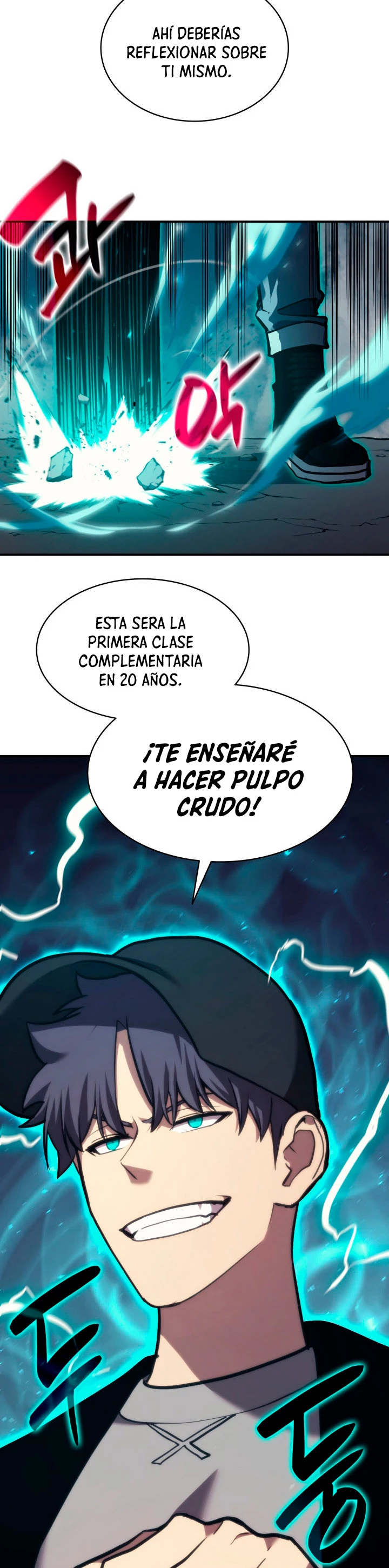 El regreso del héroe de clase: Desastre capítulo 37, página 76