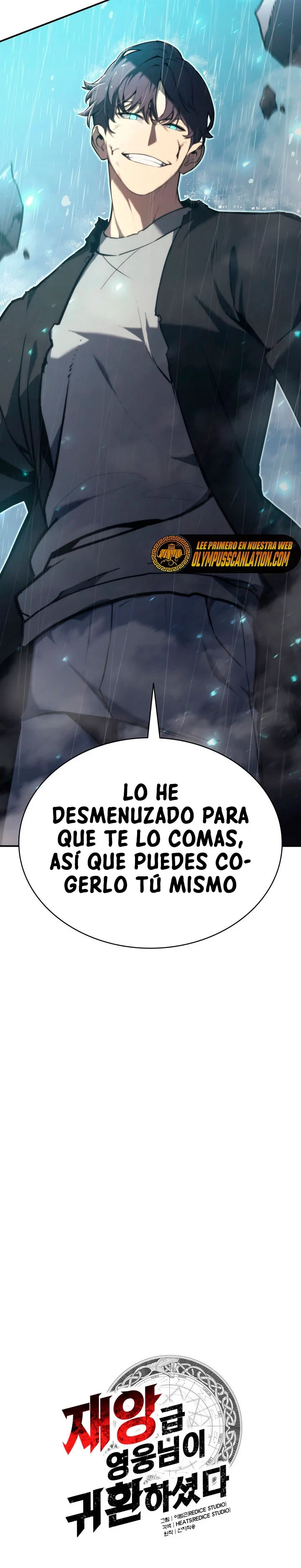 El regreso del héroe de clase: Desastre capítulo 39, página 9