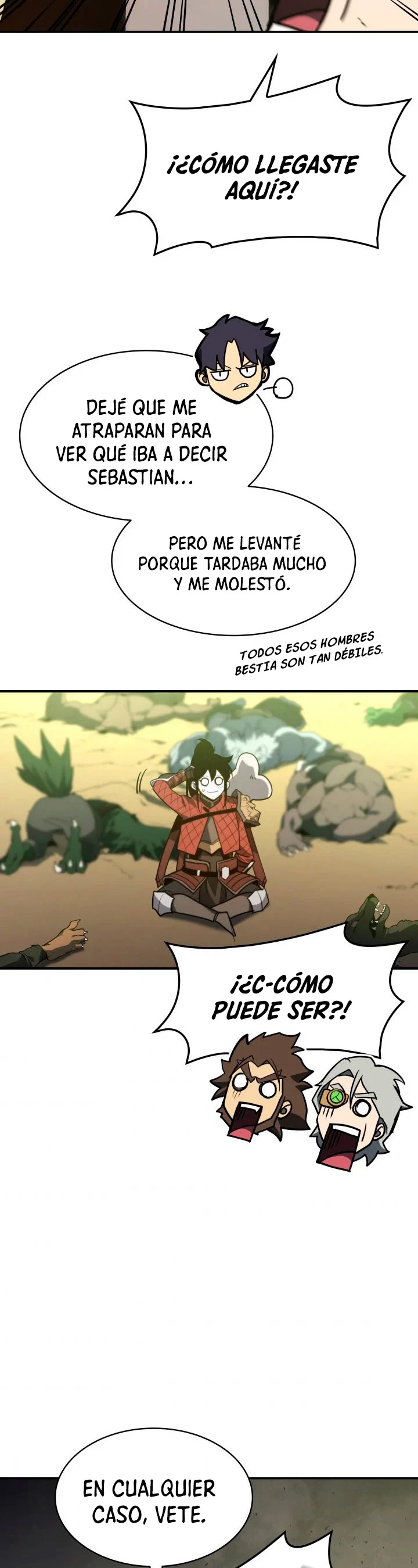 El regreso del héroe de clase: Desastre capítulo 40, página 54