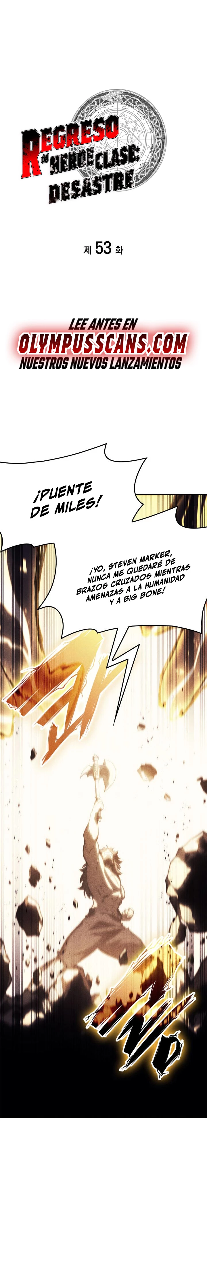El regreso del héroe de clase: Desastre capítulo 53, página 2