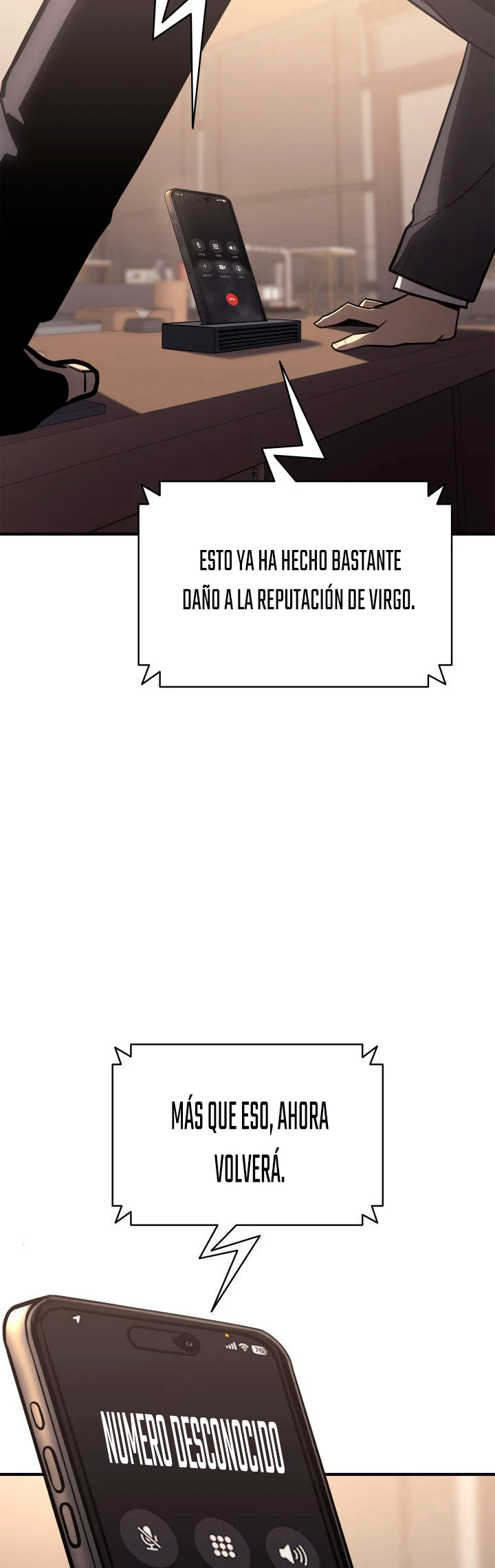 El regreso del héroe de clase: Desastre capítulo 54, página 55