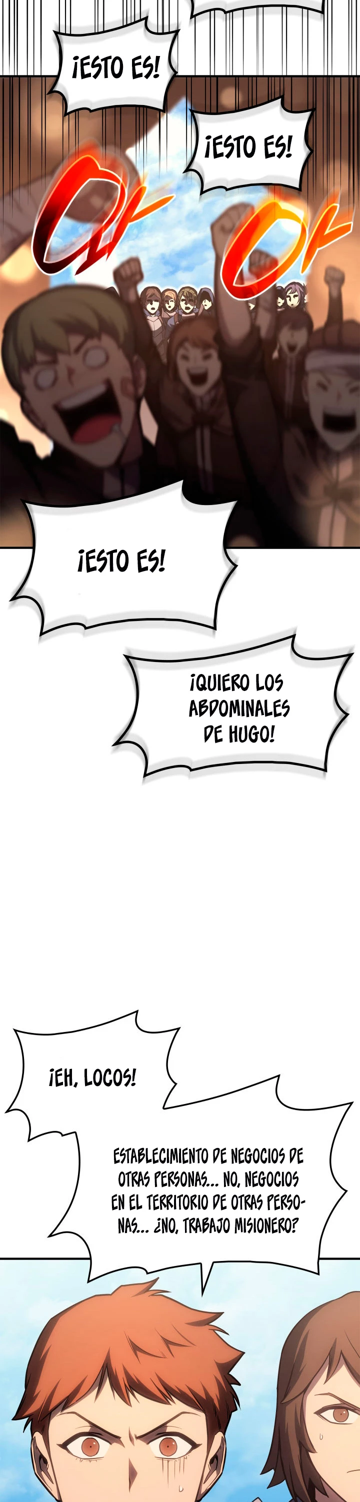 El regreso del héroe de clase: Desastre capítulo 55, página 28