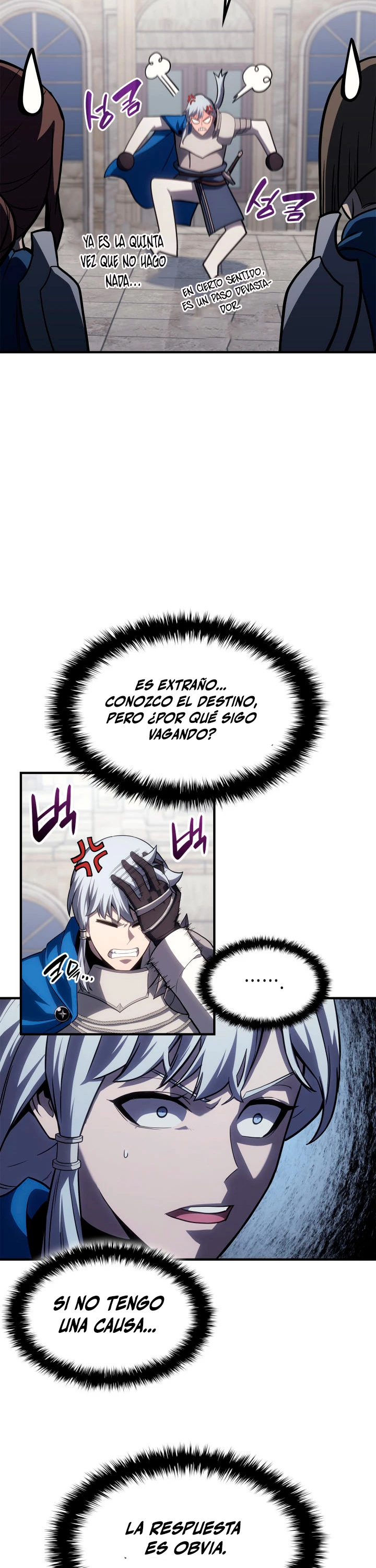 El regreso del héroe de clase: Desastre capítulo 55, página 40