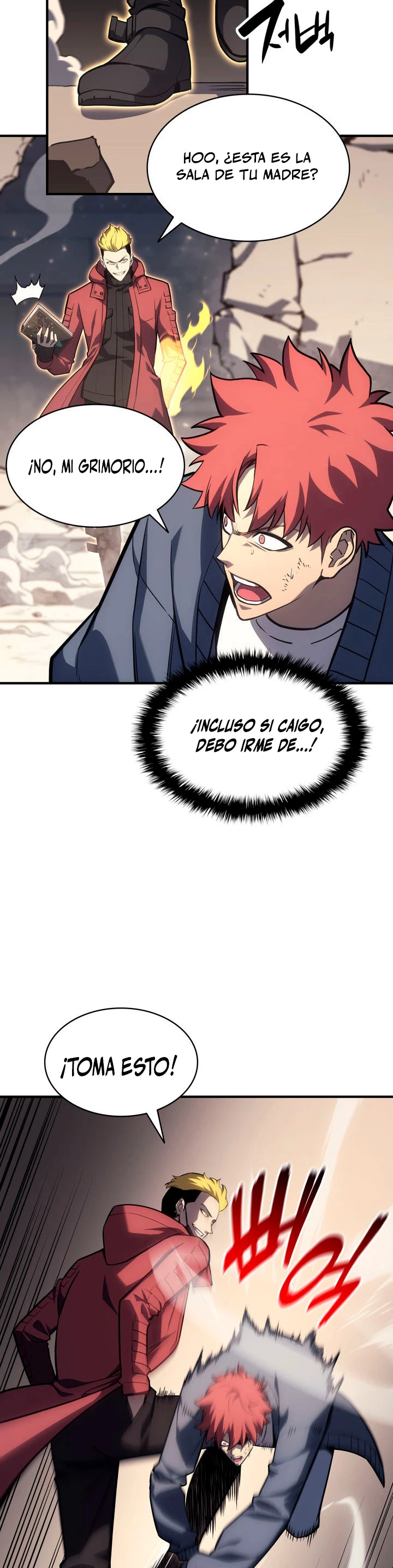 El regreso del héroe de clase: Desastre capítulo 57, página 53
