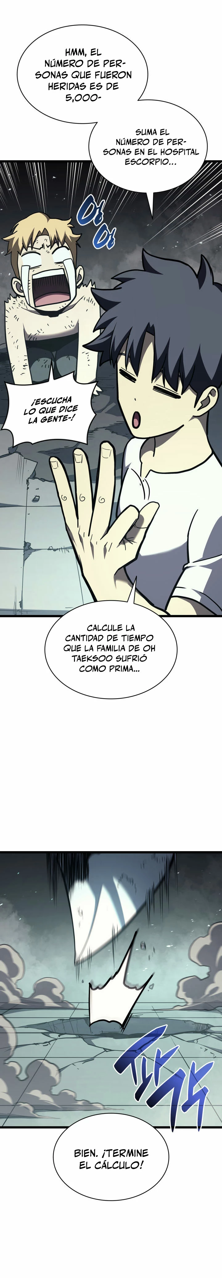 El regreso del héroe de clase: Desastre capítulo 73, página 51