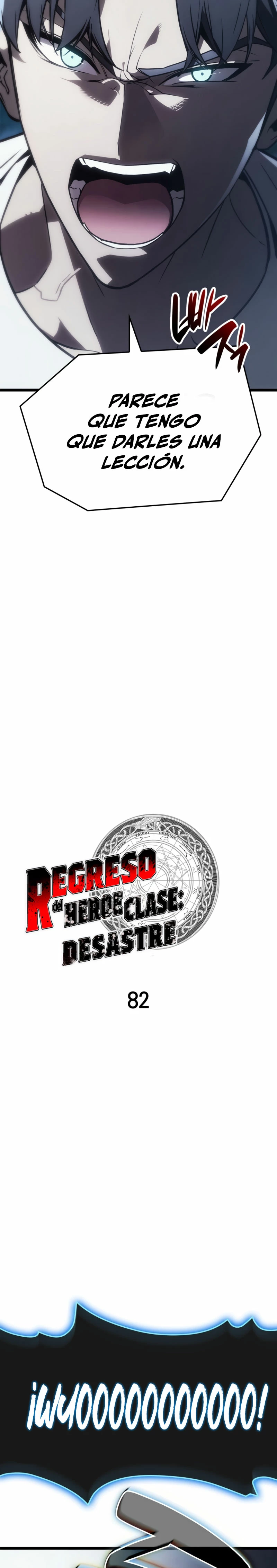 El regreso del héroe de clase: Desastre capítulo 82, página 4