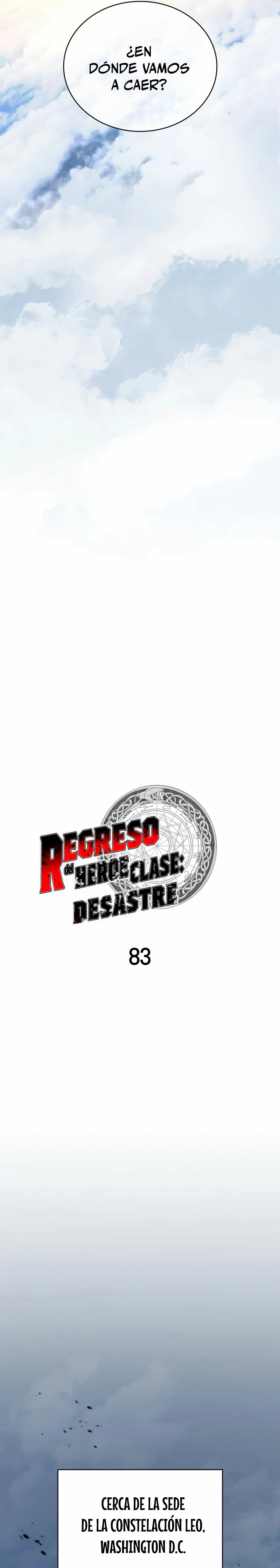 El regreso del héroe de clase: Desastre capítulo 83, página 8