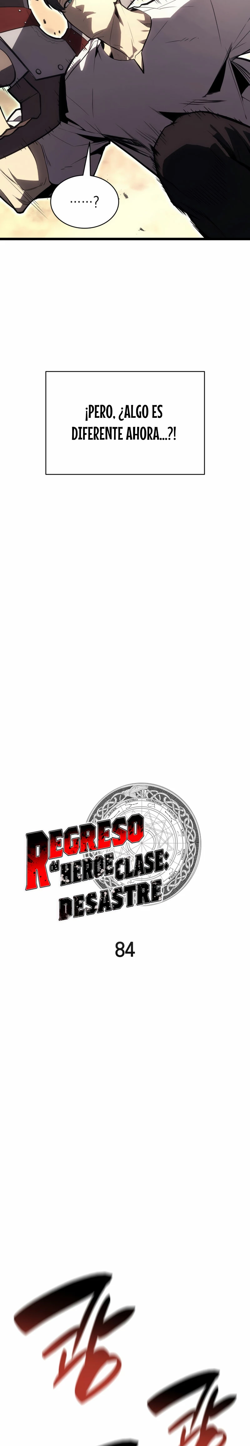 El regreso del héroe de clase: Desastre capítulo 84, página 6