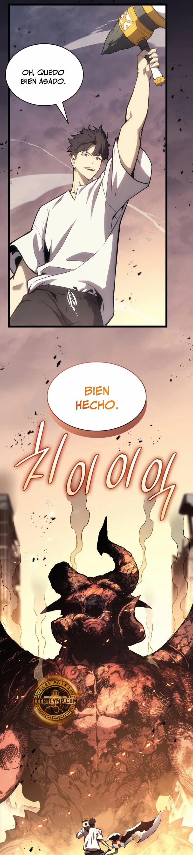 El regreso del héroe de clase: Desastre capítulo 86, página 8
