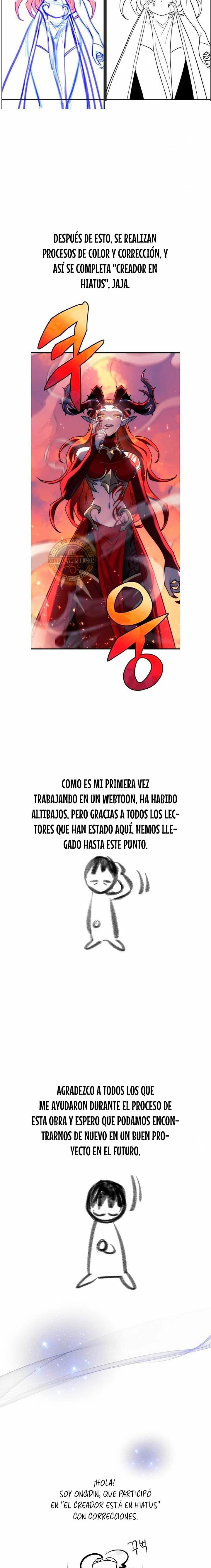 El creador está en hiatus capítulo 121, página 6