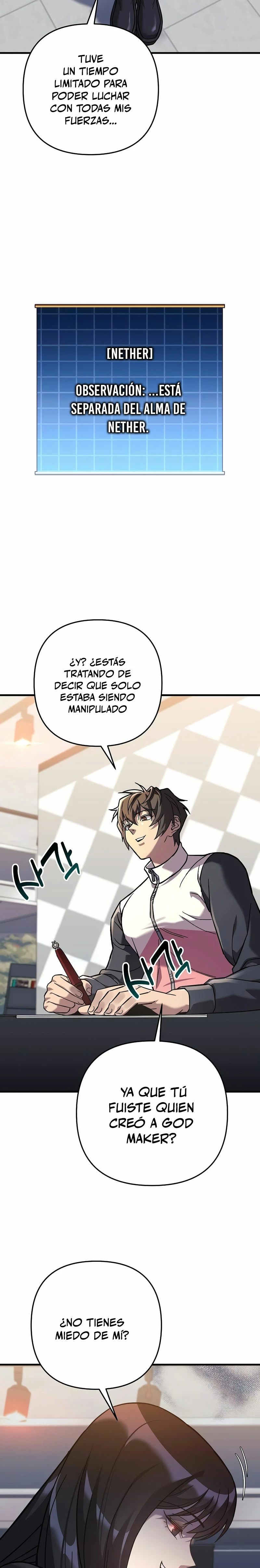 El creador está en hiatus capítulo 112, página 30