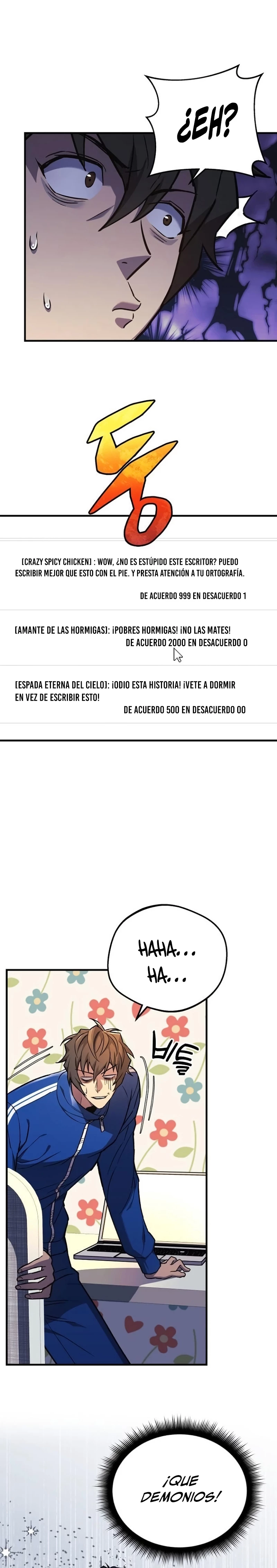 El creador está en hiatus capítulo 32, página 28