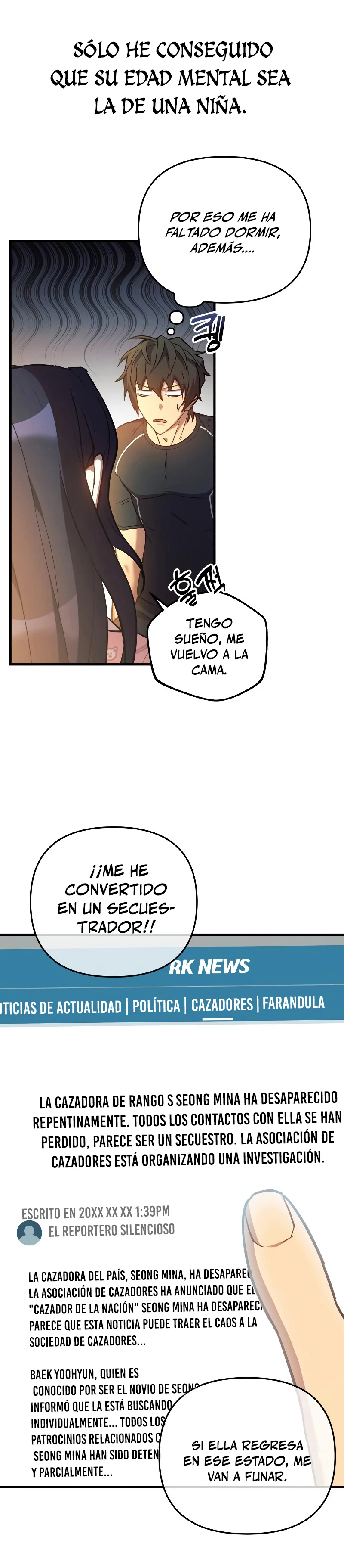 El creador está en hiatus capítulo 41, página 13