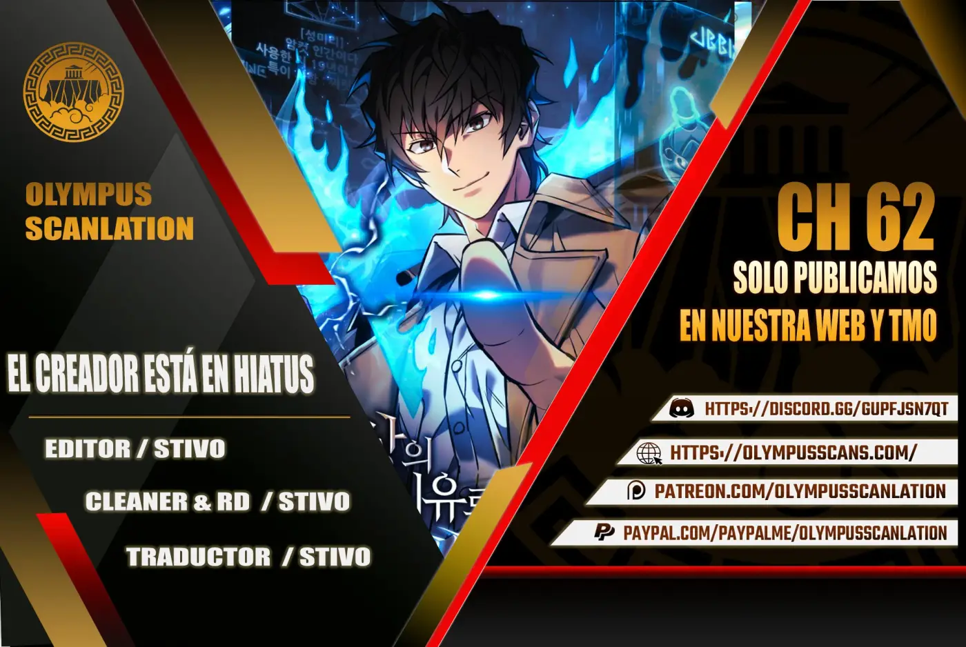 El creador está en hiatus capítulo 62, página 1