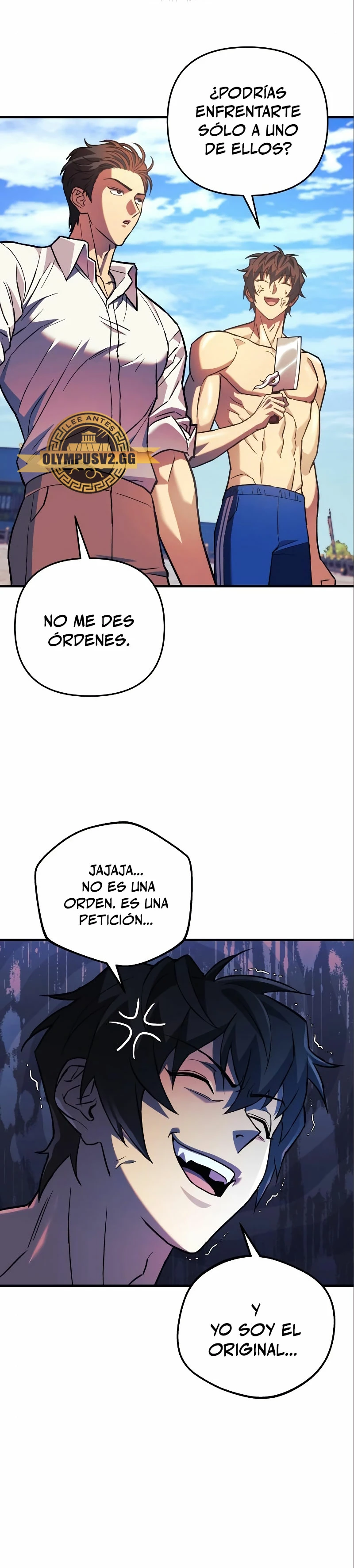 El creador está en hiatus capítulo 74, página 40