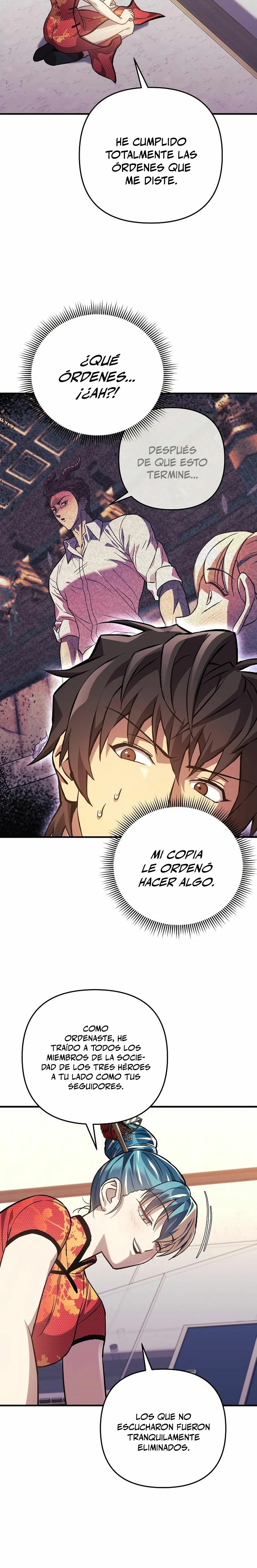 El creador está en hiatus capítulo 85, página 22