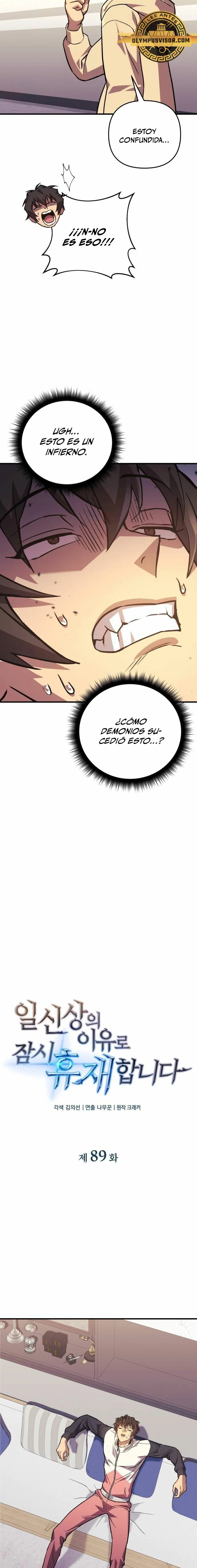 El creador está en hiatus capítulo 89, página 5