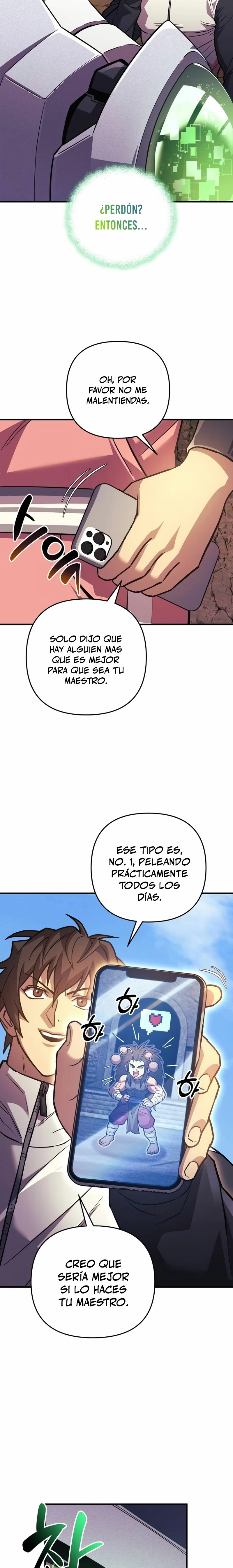 El creador está en hiatus capítulo 90, página 9