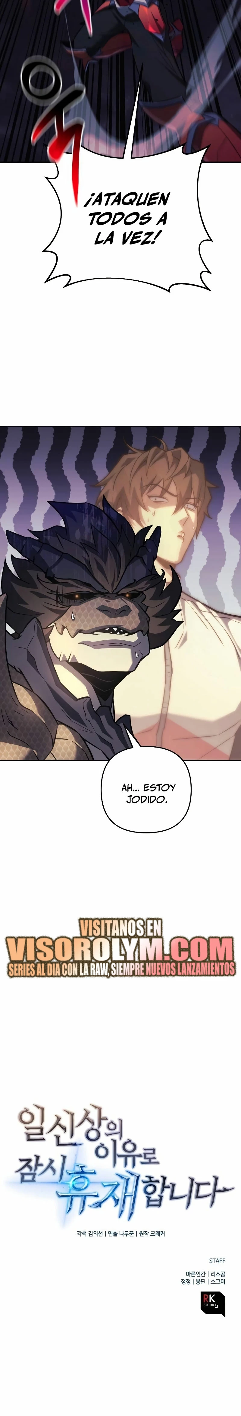 El creador está en hiatus capítulo 91, página 30