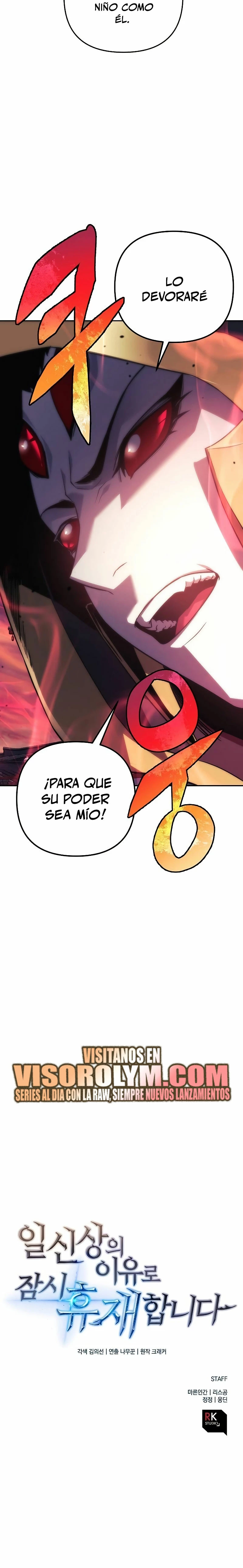 El creador está en hiatus capítulo 92, página 33