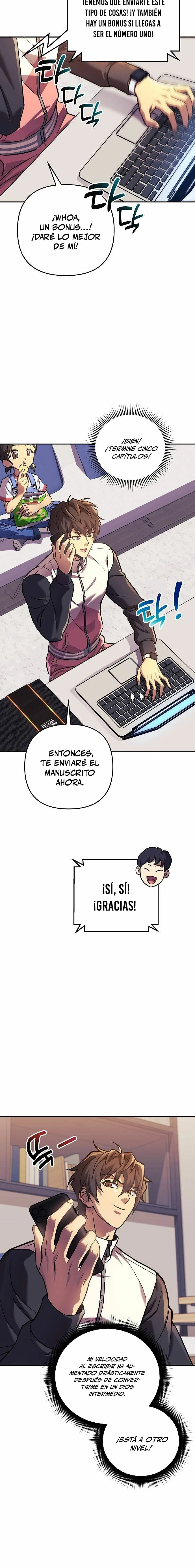 El creador está en hiatus capítulo 97, página 5