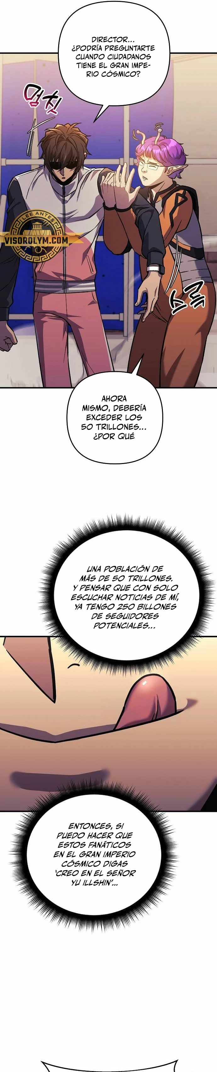 El creador está en hiatus capítulo 97, página 27