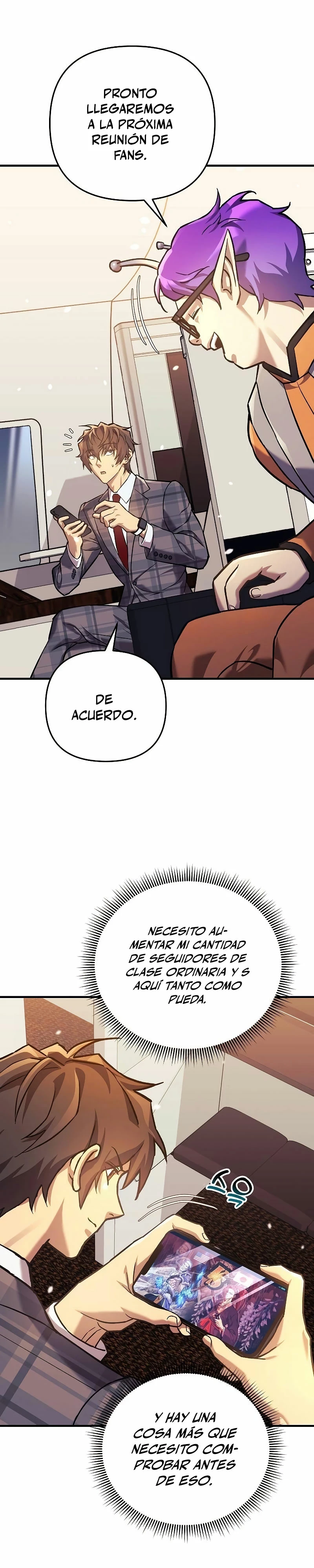 El creador está en hiatus capítulo 99, página 14