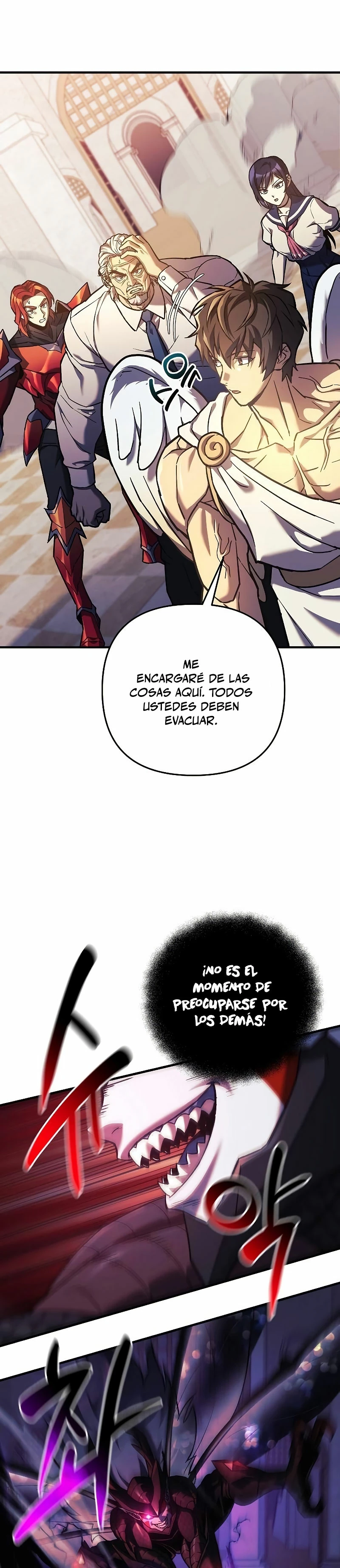 El creador está en hiatus capítulo 101, página 29