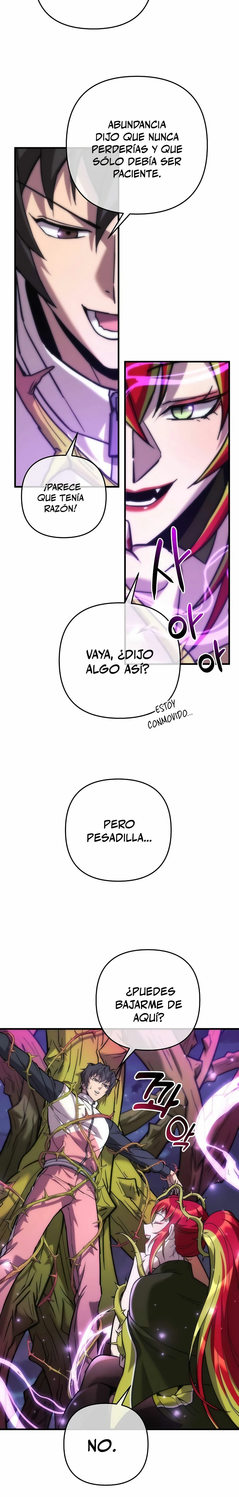 El creador está en hiatus capítulo 105, página 13