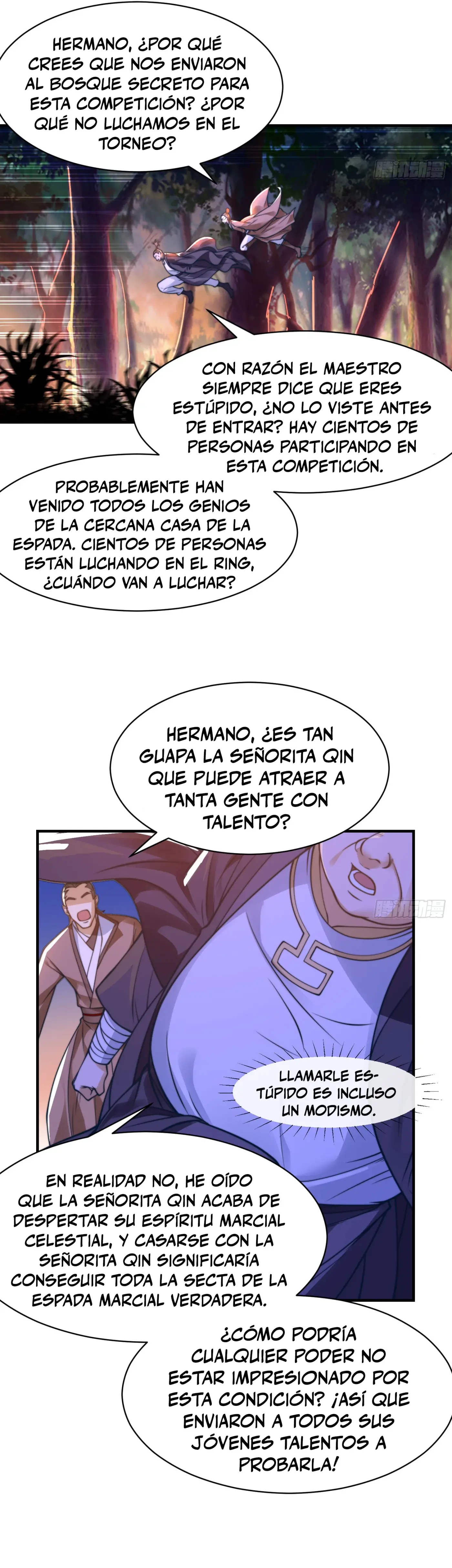 El cuñado más Fuerte de la historia capítulo 4, página 3