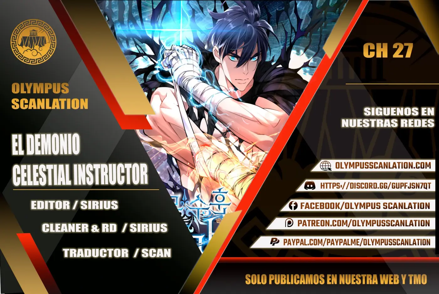 El Demonio Celestial Instructor capítulo 27, página 1